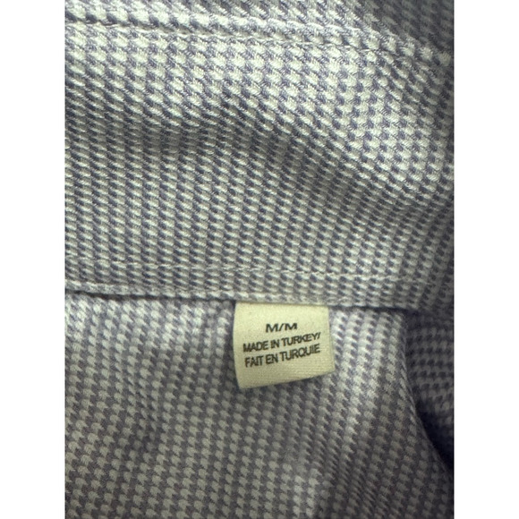 Jack Victor Mens Button-Up Shirt Purple Striped Long Sleeve Point Collar M New - Picture 8 of 9
